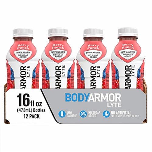 BODYARMOR LYTE Sports Drink Low-Calorie Sports Beverage, Berry Punch, Coconut BODYARMOR buy supplements canada