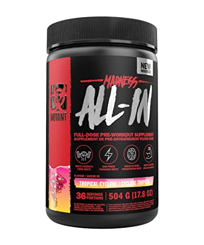 Mutant | Madness and Madness All-in | Double Pre-Workout Bundle | Fruit Punch and Melon Mutant buy supplements canada