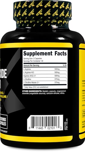 Primaforce Nitric Oxide Booster (2,250mg, 120 Capsules) - 40 Servings of Our High Potency Primaforce buy supplements canada