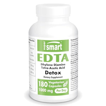 Supersmart - EDTA 1000mg per Day - Calcium Disodium EDTA Supplement | Non-GMO Supersmart buy supplements canada