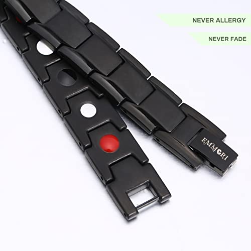 EMMORI Ultra Strength Magnetic Bracelet - 3,500 Gauss Per Magnet -Magnetic Bracelets Emmori buy supplements canada