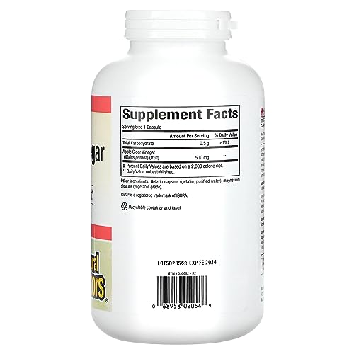 Natural Factors, Apple Cider Vinegar Capsule, Supports Digestion and Weight Management Natural Factors buy supplements canada