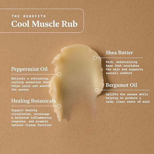 Ultra Life Sport – Premium Cooling Muscle Rub – Vegan Topical Balm with Peppermint & Bergamot – Organic, Non-GMO, Water-Based Formula – Clean Botanical Ingredients Ultra Life Sport buy supplements canada