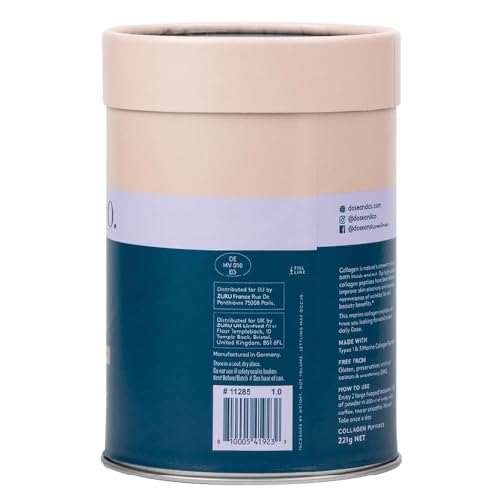 Dose & Co Marine Collagen Peptides with Vitamin C, Unflavoured - 221g Powder Supplement DOSE & CO buy supplements canada