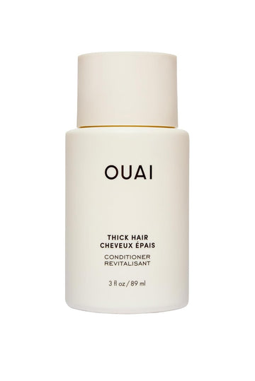 OUAI Thick Hair Conditioner Travel Size - Moisturizing Conditioner for Dry, Frizzy Hair - Keratin, Marshmallow Root, Shea Butter and Avocado Oil - Paraben, Phthalate and Sulfate Free (3 Oz) OUAI buy supplements canada