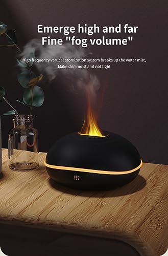 USB Oil Diffuser LED Flame Diffuser Humidifier Ultrasonic USB Flame Humidifier Essential Oil Generic buy supplements canada