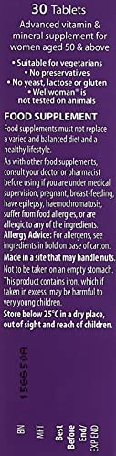 Vitabiotics Wellwoman 50+, 30 Tablets, Pack of 1 Vitabiotics buy supplements canada