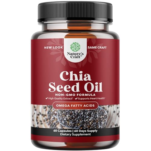 Potent Chia Seed Extract Pills for Men and Women Natural Supplement for Weight Loss Natures Craft buy supplements canada