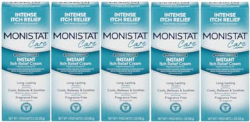 Monistat Care Maximum Strength Instant Itch Relief Cream, 1 Ounce each (Value Pack of 5) My Store buy supplements canada