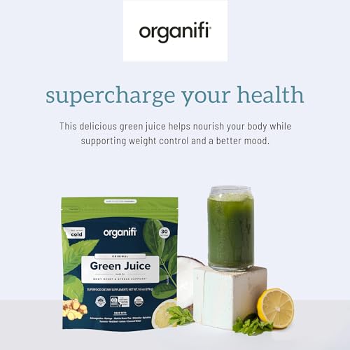 Organifi Green Juice - Organic Superfood Powder - 90-Day Supply - Organic Vegan Greens Organifi buy supplements canada