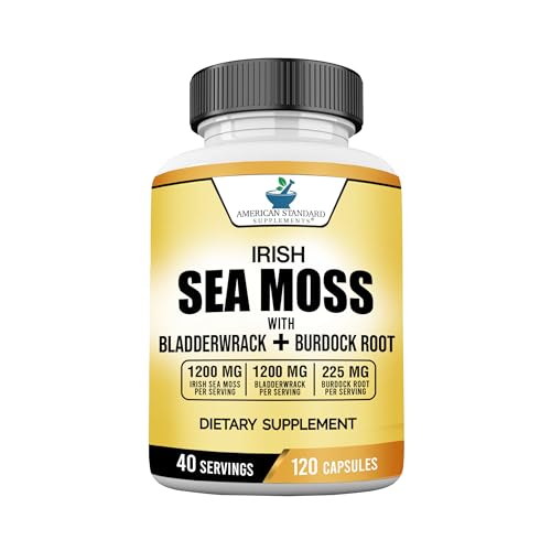 American Standard Supplements Irish Sea Moss 1200mg, Bladderwrack 1200mg American Standard Supplements buy supplements canada