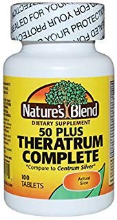 Nature's Blend Theratrum Complete 50 Plus with Lutein and Lycopene 100 Tablets Nature's Blend buy supplements canada
