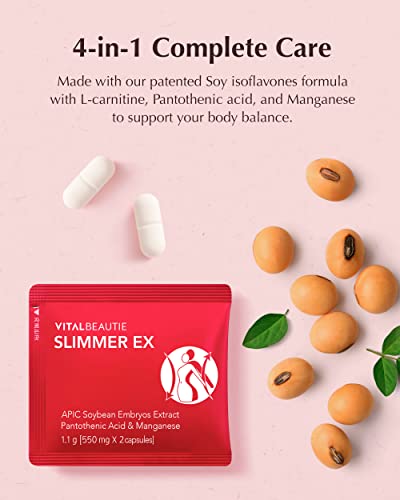 VITALBEAUTIE SLIMEREX L-Carnitine Supplement for Men & Women | Energy Support VITALBEAUTIE buy supplements canada