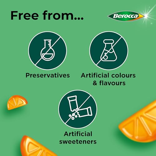 Berocca Immuno Gummy Vitamins, Orange Flavour, Bursting with Immune System Berocca buy supplements canada