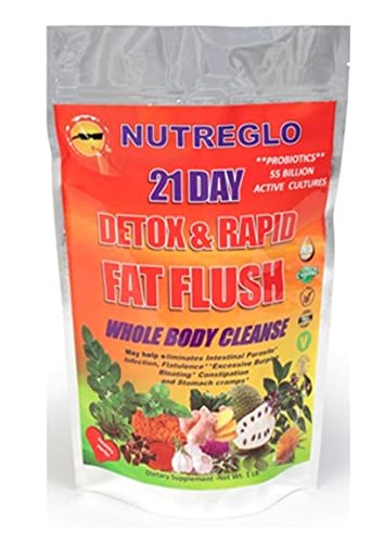 nutreglo 21 Day Rapid Detox and Fat Flush, All Natural Detox Cleanse Drink, Blood Detox Nutreglo buy supplements canada