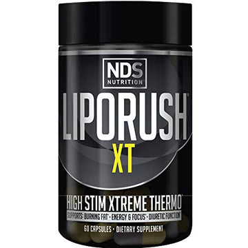 LIPORUSH NDS Nutrition XT - Concentrated Thermogenic with L-Carnitine & Teacrine LIPORUSH buy supplements canada