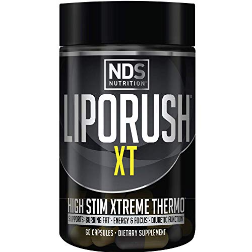 LIPORUSH NDS Nutrition XT - Concentrated Thermogenic with L-Carnitine & Teacrine LIPORUSH buy supplements canada