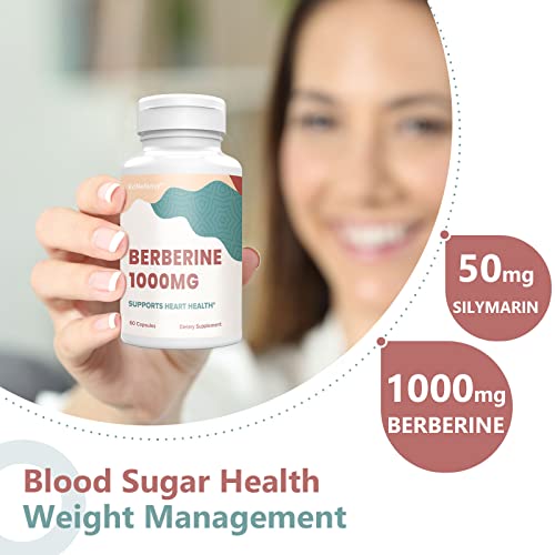KoNefancy Berberine 1000mg with Silymarin,High Absorption Berberine HCL Supplements KoNefancy buy supplements canada