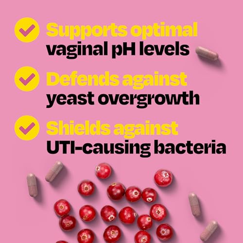 Cystex 3-in-1 Urinary Tract Probiotic for Women - Fast-Acting UTI & Yeast Infection Support with Prebiotics, Probiotics, & Cranberry - Supports Vaginal pH & Flora Balance - 30 Capsules Cystex buy supplements canada