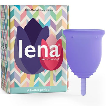 Lena Cup Reusable Menstrual Cup | Purple, Large | Experienced and Advanced Cup Users Lena buy supplements canada