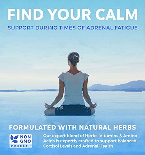 Adrenal Support & Cortisol Manager (Non-GMO) Powerful Adrenal Health with L-Tyrosine Healths Harmony buy supplements canada