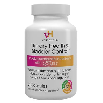 vH essentials Urinary Health & Bladder Control, Cranberry Extract, Prebiotics and Probiotics vH essentials buy supplements canada