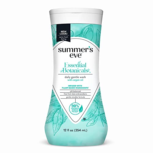 Summer's Eve Essential Botanicals Gentle Wash with Argan Oil, Removes Odor, pH balanced, 12 fl oz Summer's Eve buy supplements canada