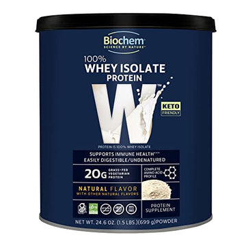 Biochem, Whey Protein Powder, 20g of Protein to Support Muscles and Intense Workouts Biochem buy supplements canada