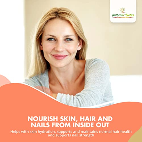 Vegan Collagen Boosting Natural Plant-based Skincare, Vitamins for Healthy Skin with Antioxidants Authentic Biotics buy supplements canada