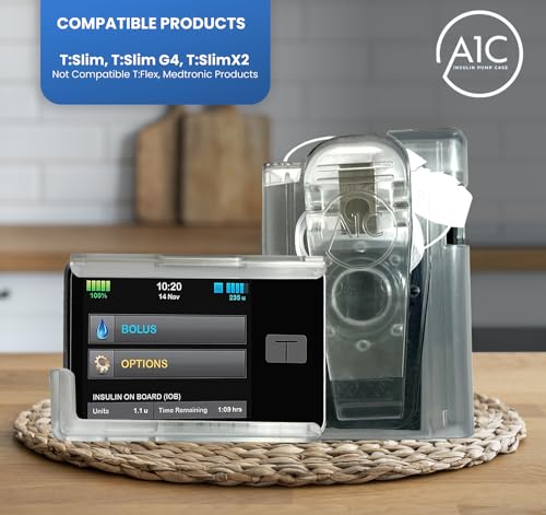 (2023-24 Model) A1C Pump Case, 360 Rotating Case for Tandem Tslim, t:Slim X2, t:Slim G4 PUG PROTECTIVE GEAR buy supplements canada