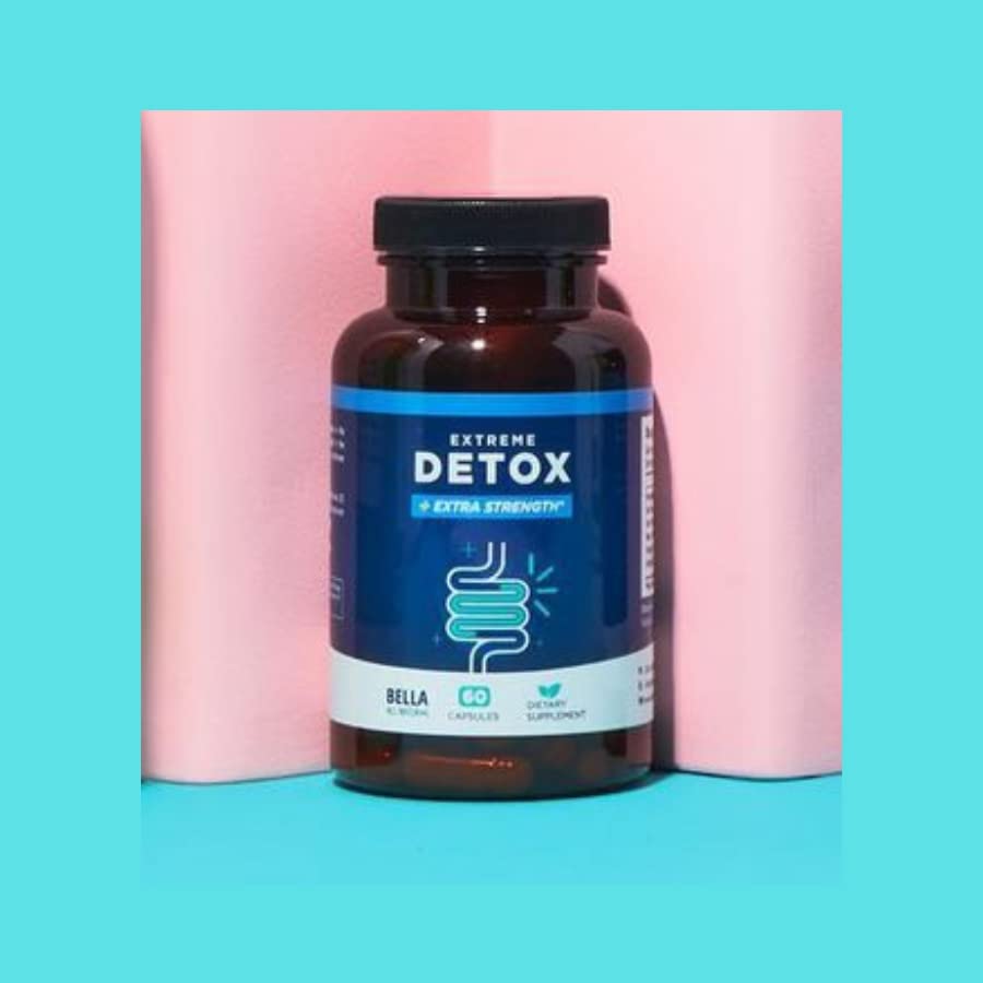 Bella All Natural Extreme Detox - Colon Cleanse and Full Body Detox - 60 Caps Bella All Natural buy supplements canada