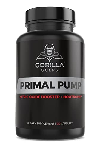 Gorilla Gulps - Primal Pump Nitric Oxide Supplement Nootropic 1500mg Nitrosigine L Gorilla Gulps buy supplements canada
