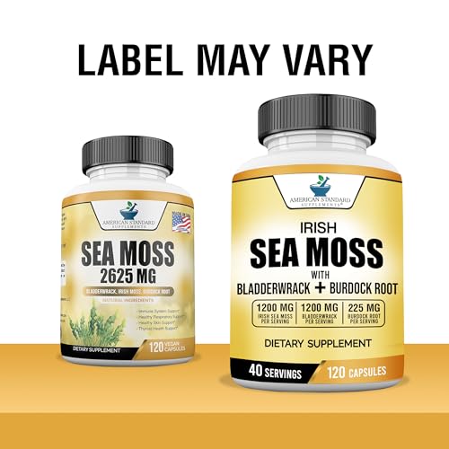 American Standard Supplements Irish Sea Moss 1200mg, Bladderwrack 1200mg American Standard Supplements buy supplements canada