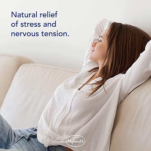 Hyland's Naturals Nerve Tonic Stress Relief Tablets, Natural Relief of Restlessness, Nervousness Hyland's buy supplements canada