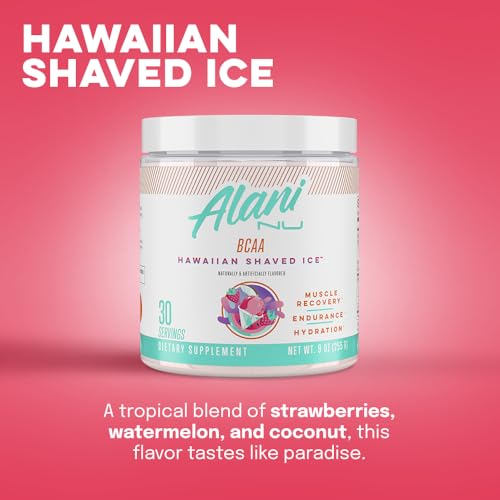 Alani Nu Island Crush Pre Workout and BCAA Hawaiian Shaved Ice Post Workout Powder Alani Nu buy supplements canada