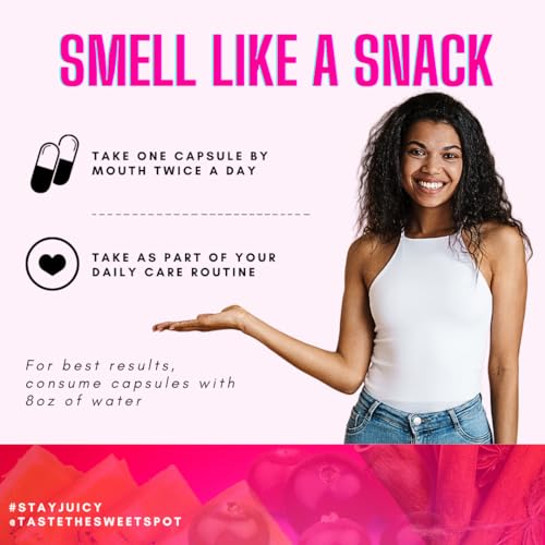 Sweet Spot - Pineapple Extract Vaginal Probiotics to Taste Great - 60 Capsules - Supports Vaginal Health TASTE THE SWEET SPOT buy supplements canada