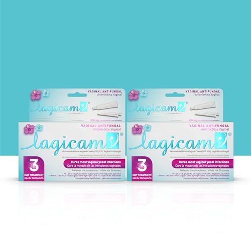 Lagicam Vaginal Yeast Infection, Antifungal 3 Day Miconazole Nitrate Treatment Cream, Relief for Itching LAGICAM V buy supplements canada
