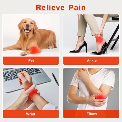 Red Light Therapy Belt for Neck, Near Infrared Light Therapy Belt Wearable Infrared Neck Wrap Viconor buy supplements canada