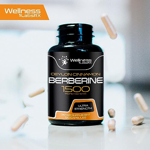 WELLNESS LABSRX Berberine Supplement 1500mg - Liposomal Berberine with Ceylon WELLNESS LABSRX buy supplements canada