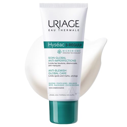 Uriage Hyseac 3-regul+ | Face Moisturizer For Oily Skin Prone To Acne. Pimples, Spots Uriage buy supplements canada