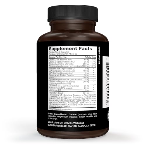 COHALA WELLNESS Thermo Trim+ Fat Burner Weight Loss Supplement Appetite Suppressant COHALA WELLNESS buy supplements canada