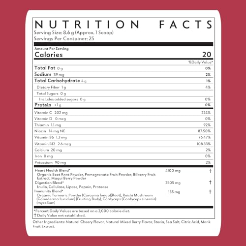 Natrava Beets+ | Organic Beet Root Powder, Vitamins, and Prebiotics | Supports Healthy Natrava buy supplements canada