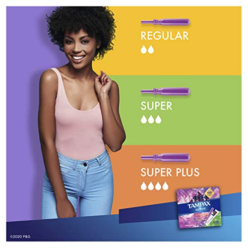 Tampax Radiant Tampons, Super Absorbency, With Leakguard Braid, Unscented, 28 Count Tampax buy supplements canada