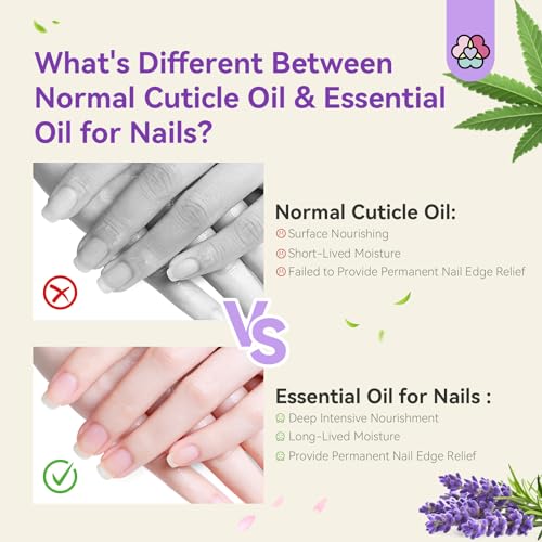 SAVILAND Essential Oils for Cuticle Nails: 100% Pure Natural Essential Oil Tea Tree Lavender Jasmine SAVILAND buy supplements canada