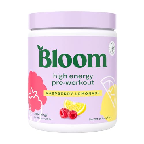 Bloom Nutrition High Energy Pre Workout Powder, Amino Energy with Beta Alanine, Ginseng Bloom Nutrition buy supplements canada