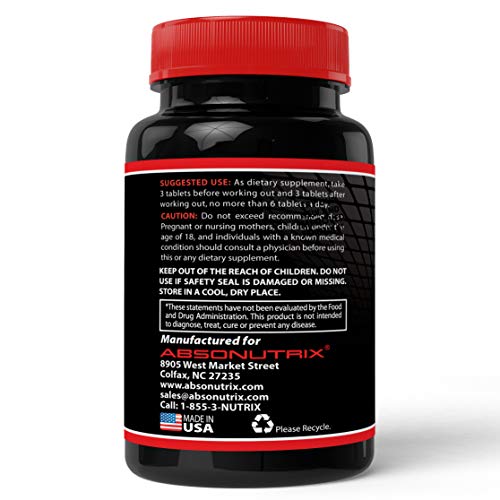 Absonutrix Xtreme Power Formula Nitric Oxide Blend 120 Tablets Absonutrix Xtreme Power Formula buy supplements canada