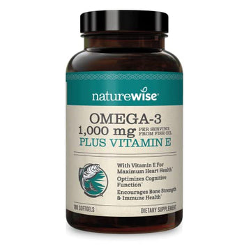 NatureWise High-Potency 1000mg Omega 3 with 600mg EPA, 400mg DHA, & Vitamin E NatureWise buy supplements canada