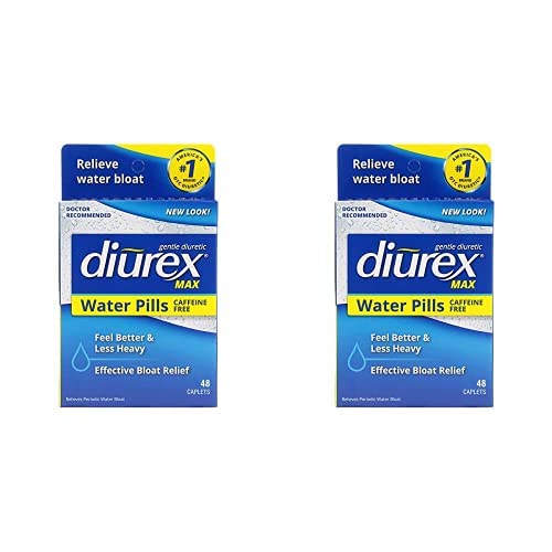 Diurex Max - Maximum Strength Caffeine-Free Diuretic Water Pills -(Pack of 2) Diurex buy supplements canada