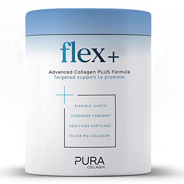Pura Collagen Powdered Supplement Flex+, 10,000 mg Hydrolysed Peptides, Vitamin C & Manganese Pura Collagen buy supplements canada