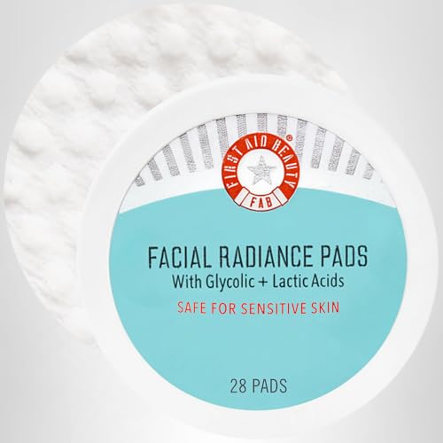First Aid Beauty - Facial Radiance Pads with Glycolic & Lactic Acids, Daily Exfoliating Pads First Aid Beauty buy supplements canada